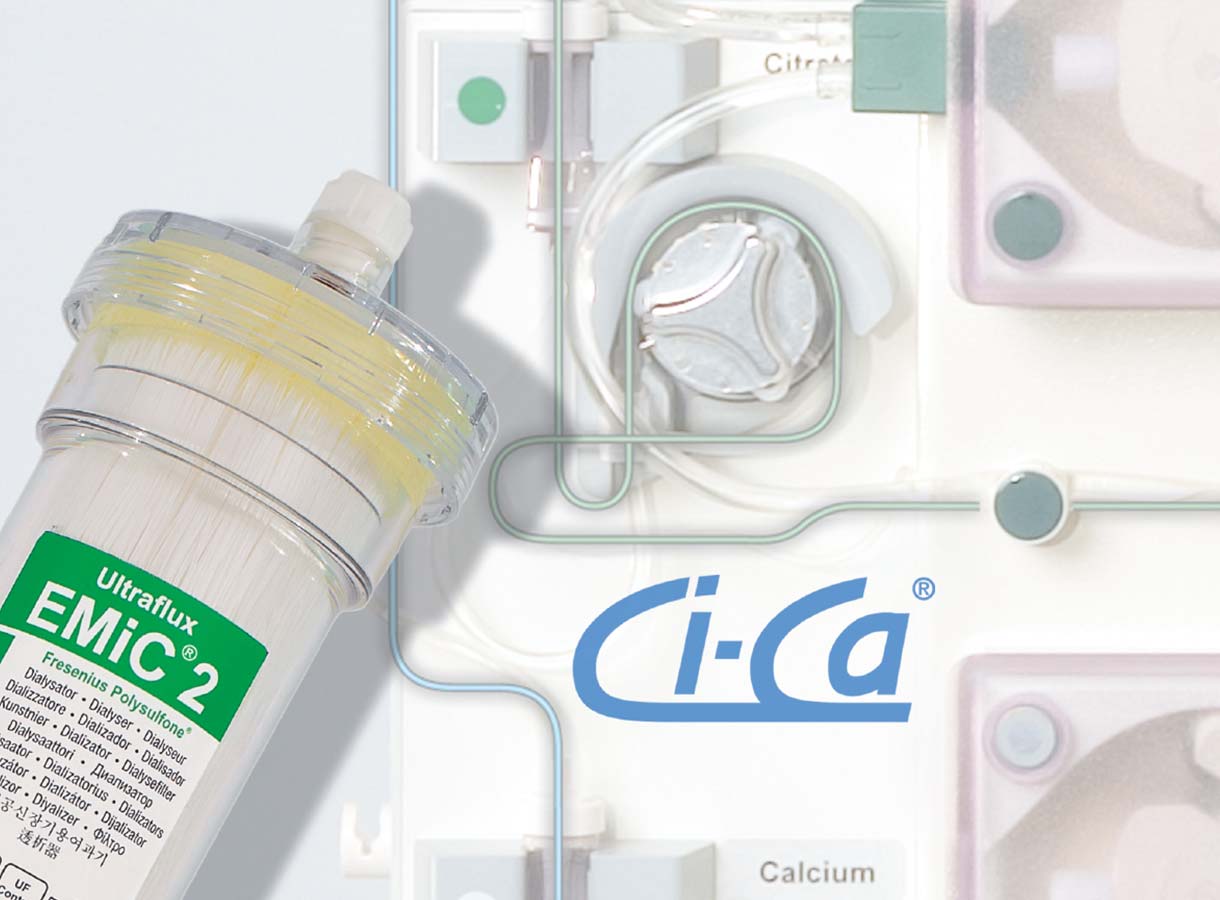 Гемофильтр Ultraflux® EMiC®2 с модулем Ci-Ca®